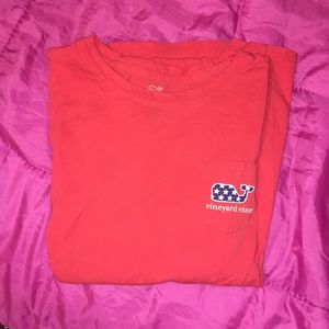 Vineyard Vines USA flag T-shirt